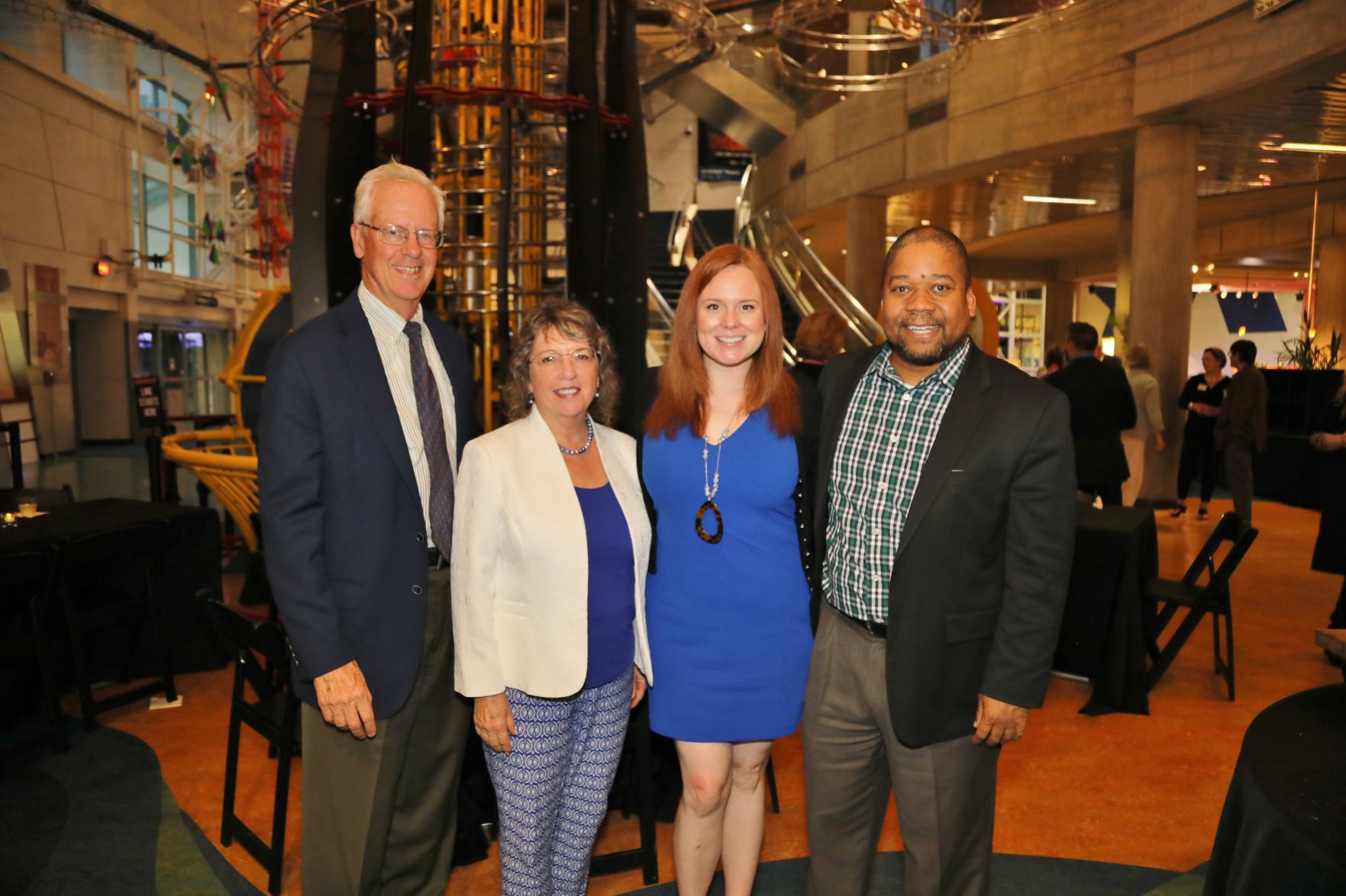 Jim and Kathy Sherby, Amy Martin, Christian Greer